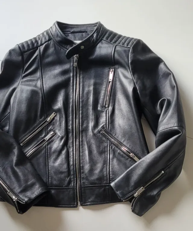 Chaqueta Cuero Easy Wear Talla L