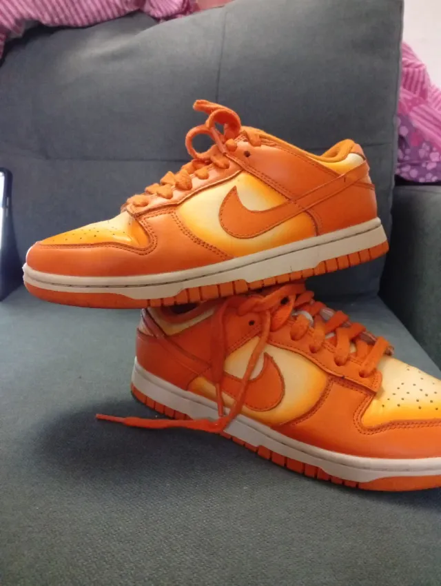 Zapatillas Nike Dunk Low Naranja Beige