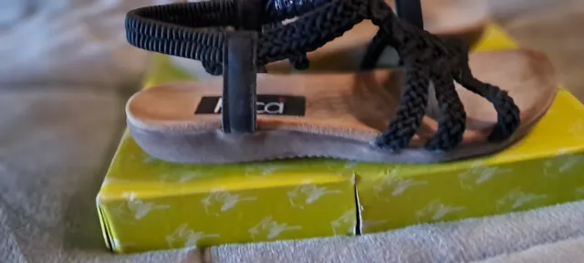 Sandalias  Negras Talla 40