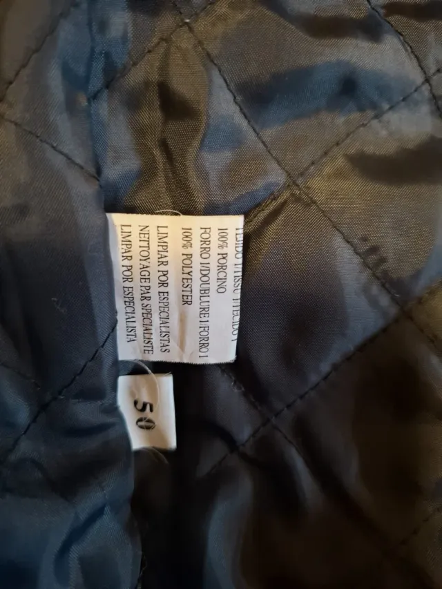 Chaqueta Vintage Ante Gris