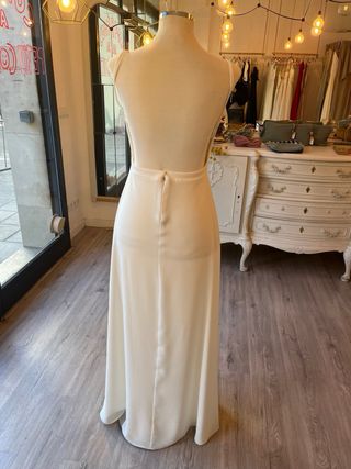 Vestido Novia Artesano de encaje de Estrellas