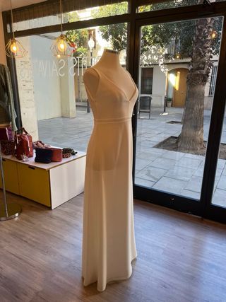 Vestido Novia Artesano de encaje de Estrellas
