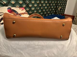 Borsa GAUDI marrone e arancione