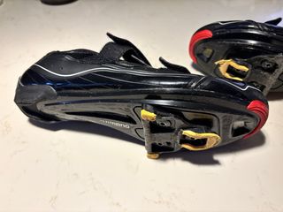 Zapatos y pedales Shimano carretera