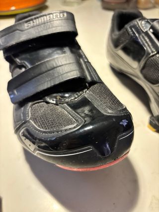Zapatos y pedales Shimano carretera
