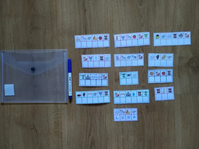 Juego conciencia fonológica letra inicial