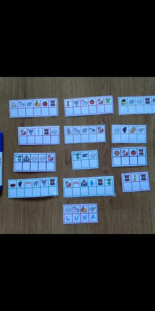 Juego conciencia fonológica letra inicial