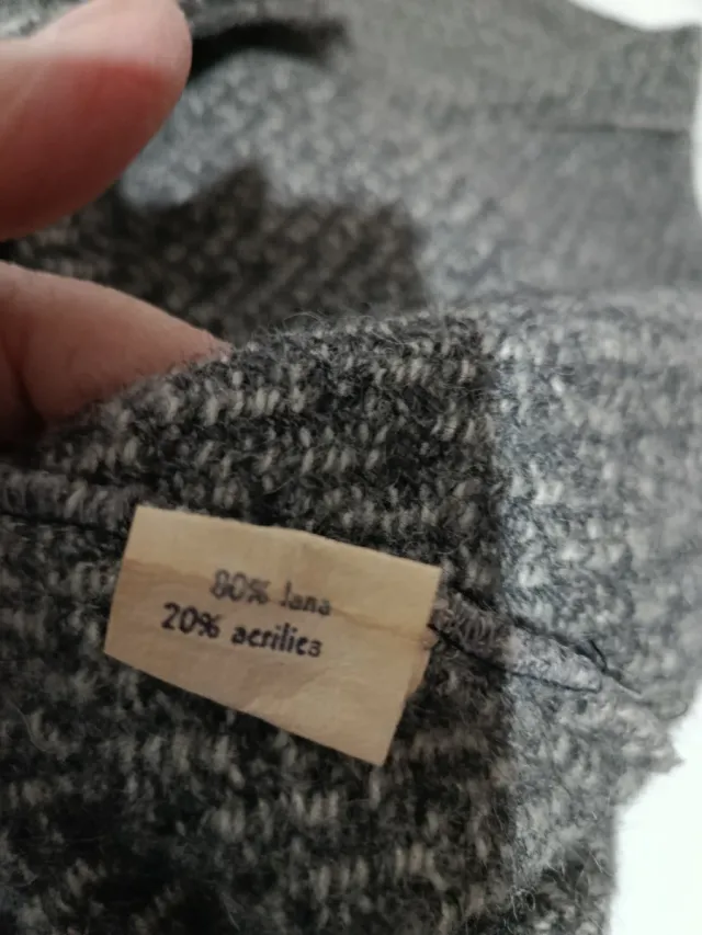 Cappotto donna 80% Lana Grigio
Veste M/ L