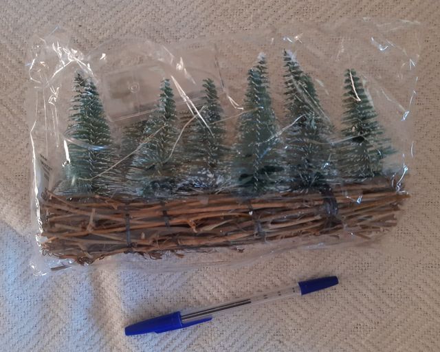 Navidad- Bosque con Luces LED