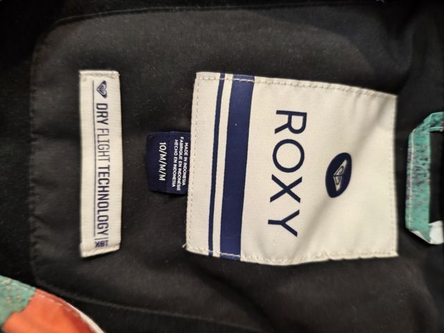 Chaqueta esquí Roxy con capucha y pelo niña