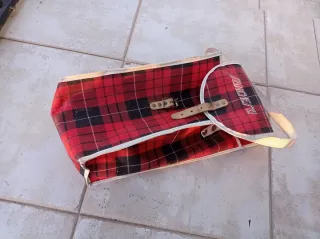 Patines antiguos con correas