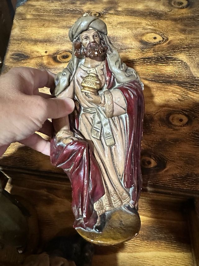 Belén Navidad Figuras Reyes Magos Niño Jesús