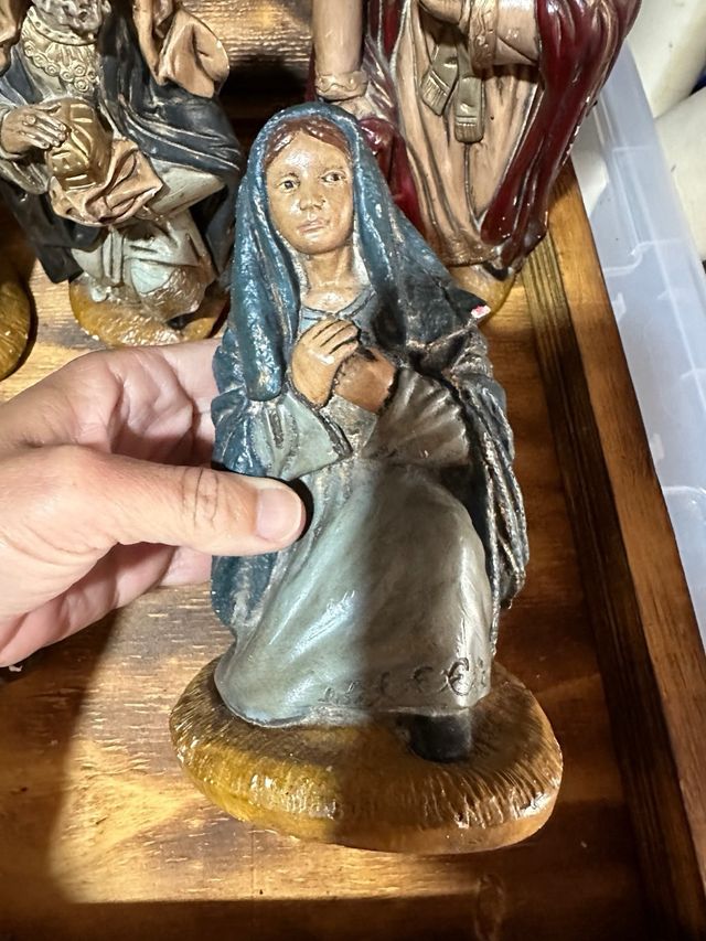 Belén Navidad Figuras Reyes Magos Niño Jesús