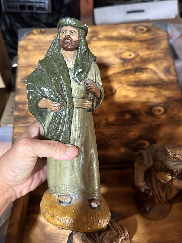 Belén Navidad Figuras Reyes Magos Niño Jesús