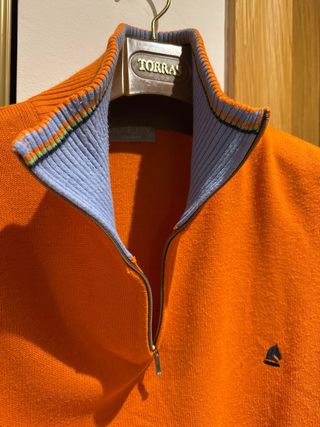 Jersey hombre naranja