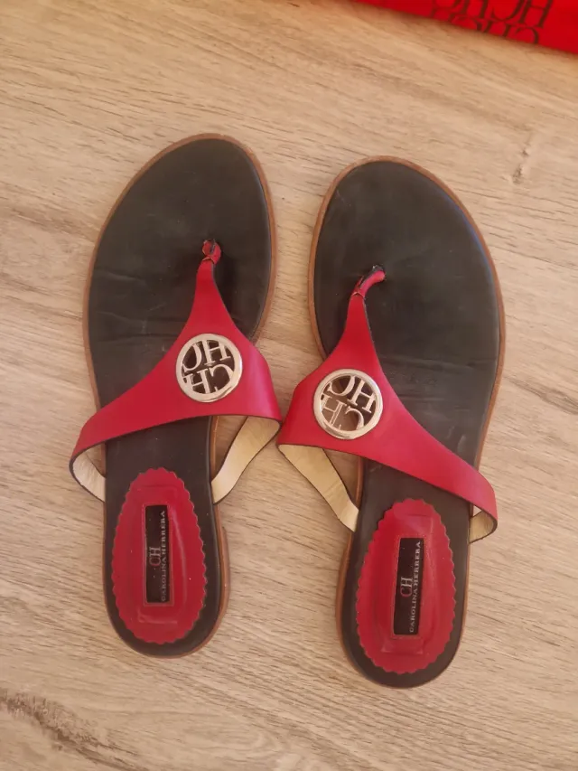 Sandalias Carolina Herrera T 38