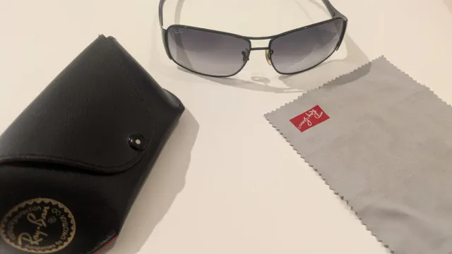 Gafas de sol Ray-Ban RB3320 originales negras/gris