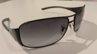 Gafas de sol Ray-Ban RB3320 originales negras/gris