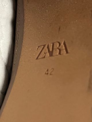 botas zara talla 42