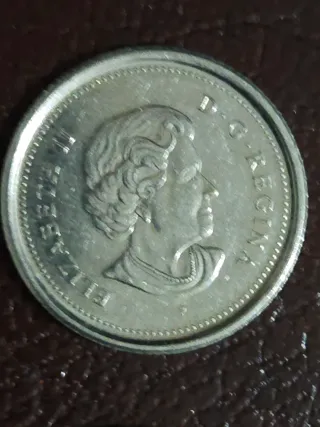 Lotto 2 Monete Canadesi da 10 Centesimi