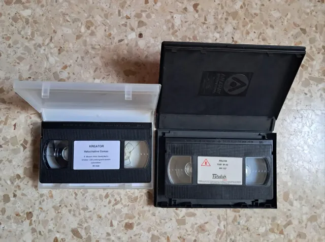 2 VHS KREATOR - Extreme Aggression Tour