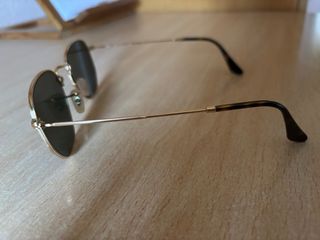 Gafas Ray-Ban Hexagonal Metal Doradas Negras