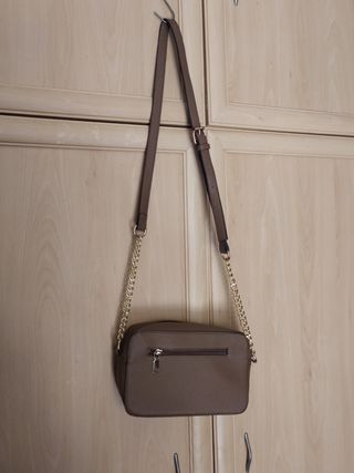 Bolso bandolera marrón