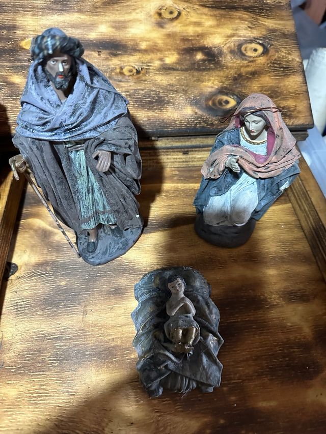 Belén Navidad Figuras Pesebre