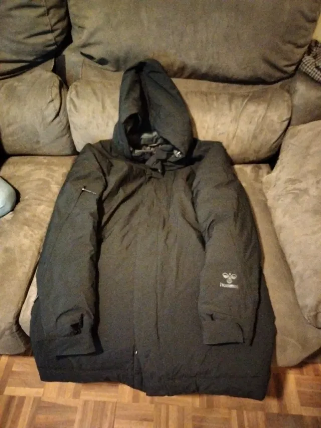 Parka Hummel Negra Talla L