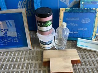 Kit Serigrafía con tintas para textil accesorios