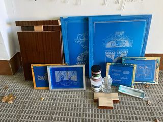 Kit Serigrafía con tintas para textil accesorios