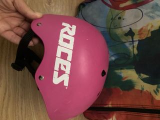 Casco patines Roces rosa talla S
