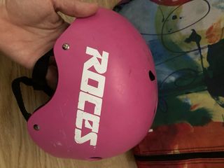 Casco patines Roces rosa talla S
