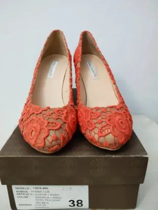 Zapatos DANIEL ALARCON Naranja/Beige Talla 38