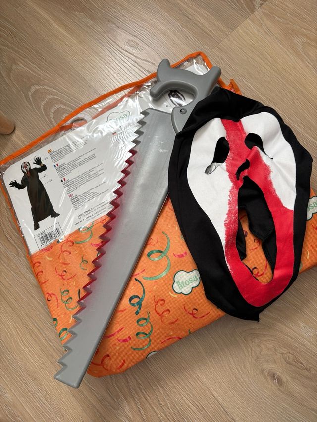 Disfraz Scream Talla 5-6