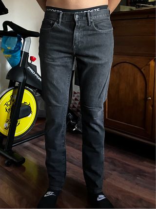 Pantalón vaquero GAP slim azul T.30/32