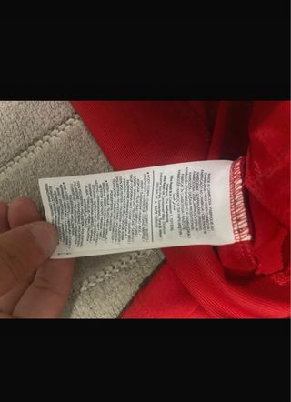 Chaqueta deportiva Nike roja