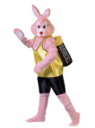 2 Disfraces Conejo Duracell Talla M