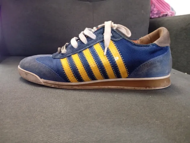 Zapatillas Dsquared2 Azul y Amarillo