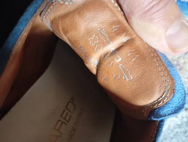 Zapatillas Dsquared2 Azul y Amarillo