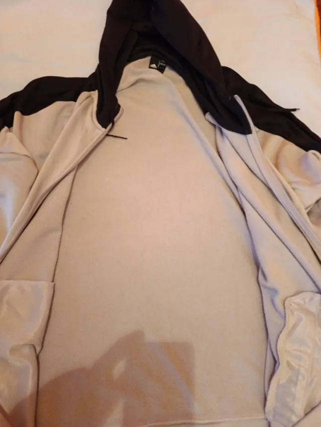 Sudadera Adidas con capucha y cremallera Talla 3XL