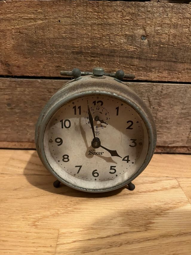 Reloj despertador vintage Boxer