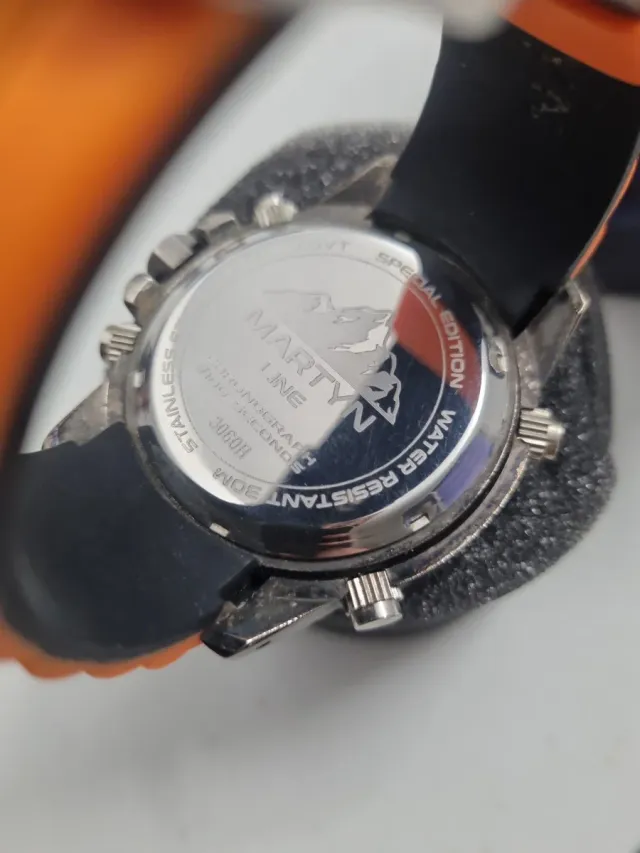 Reloj Martyn Line Naranja