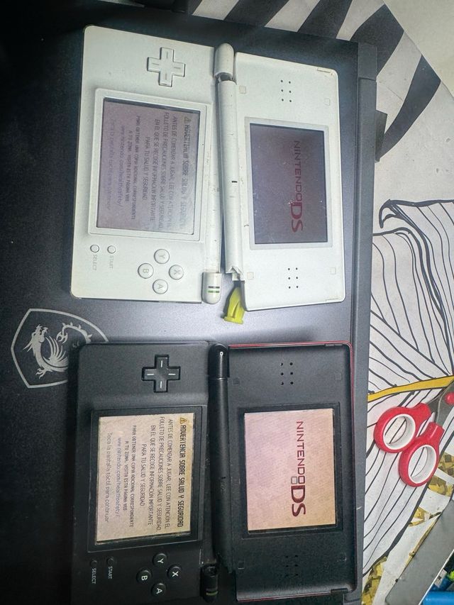 2 Nintendo DS Lite para piezas