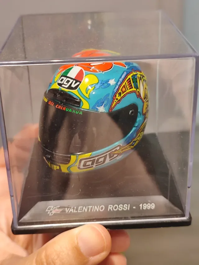 Casco Miniatura Valentino Rossi 1999 AGV