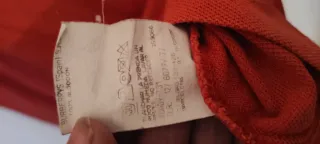 Polo Burberry's Naranja Talla Xxl