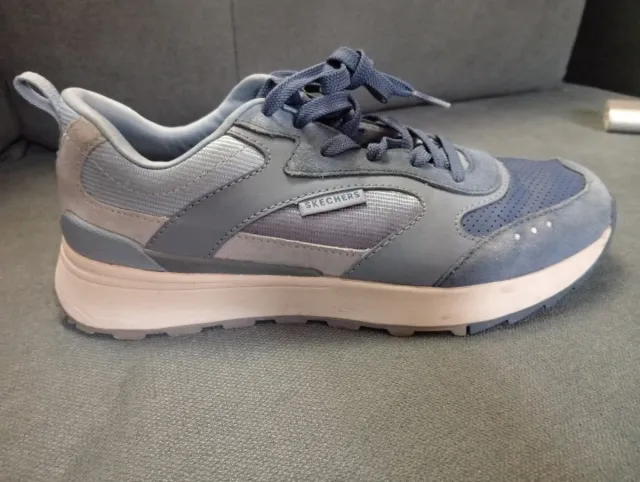 Zapatillas Skechers Azul y Blanco