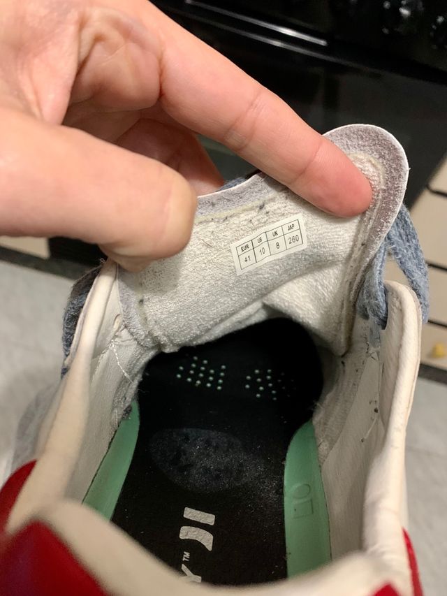 Sneakers Coolway Taglia 41 Bianche e Rosse