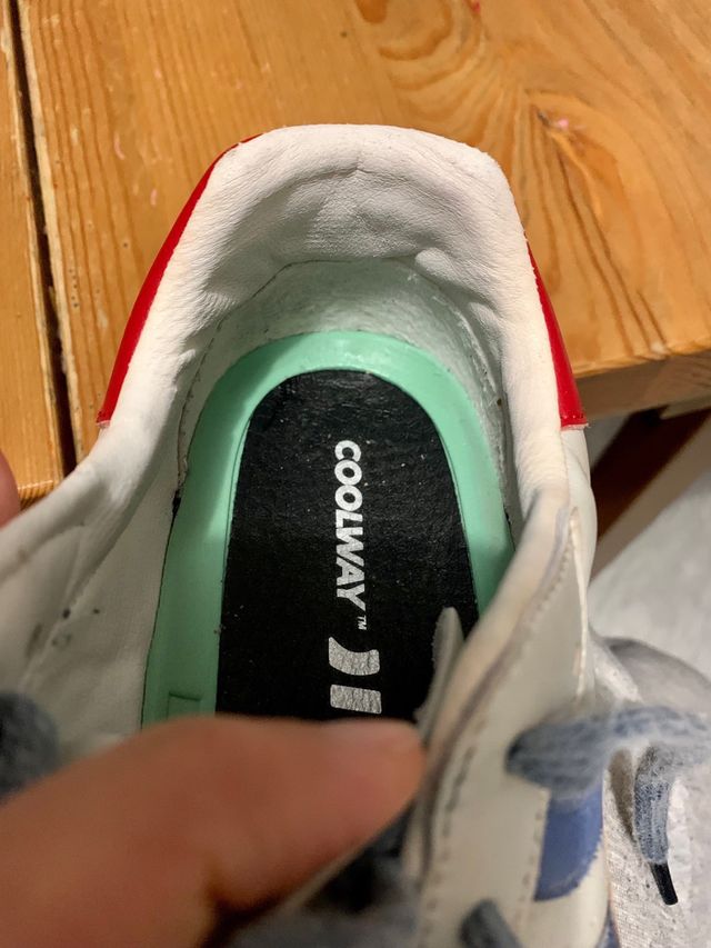 Sneakers Coolway Taglia 41 Bianche e Rosse