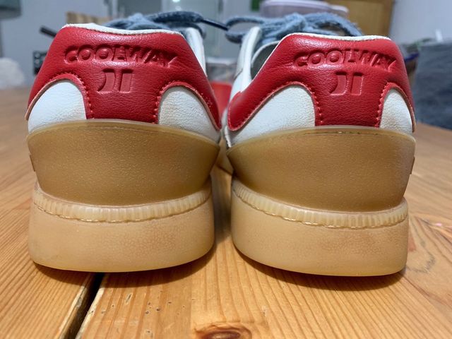 Sneakers Coolway Taglia 41 Bianche e Rosse